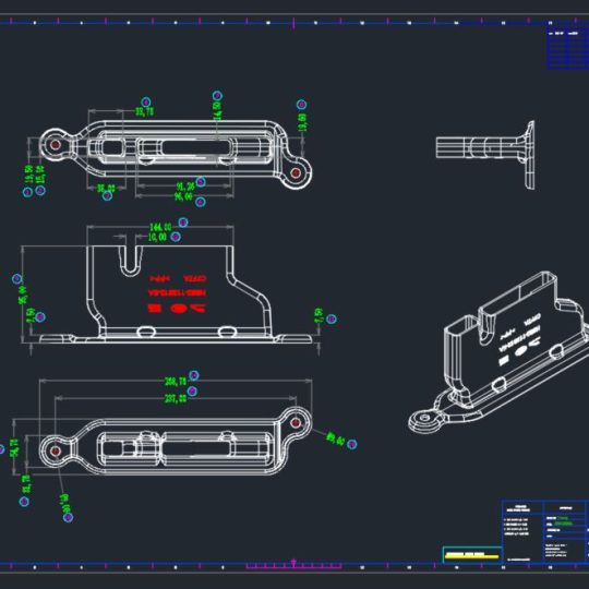 2D drawings-parts